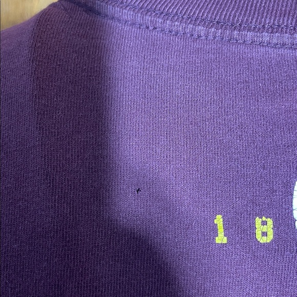 Carhartt Maroon Long Sleeve with Yellow Logo size medium workwear fall top - Picture 9 of 9